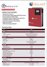 Galaxy Mercury II PV2200 (1500-12) Solar Inverter - SmartEshop.Pk